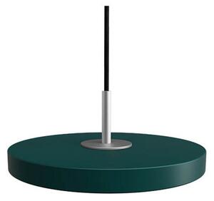 Asteria Lampa Wisząca Micro Forest Green/Steel Top