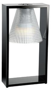 Lampa Stołowa Kartell, Light-Air, czarny, salon, tworzywo sztuczne, design