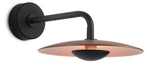 Lampa Ścienna MARSET, brąz rdzawy, taras, aluminium