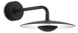 Lampa Ścienna MARSET, czarny, taras, aluminium