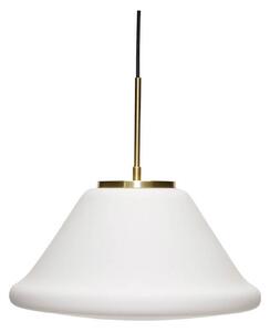 Lampa Wisząca Hübsch, biały, salon, szkło