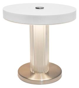 Lampa Stołowa DFTP by Nordlux, Trezzi, ściemnialny, biały, salon, metal, skandynawski
