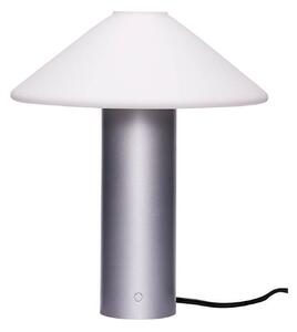 Lampa Stołowa Hübsch, metaliczny, salon, szkło