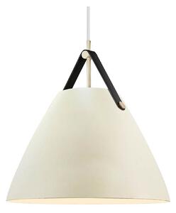 Lampa Wisząca DFTP by Nordlux, Strap, ściemnialny, beżowy, salon, tkanina | tekstylia, skandynawski