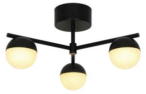 Lampa Sufitowa Nordlux, Contina, ściemnialny, czarny, salon, metal, skandynawski