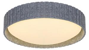 Lampa Ścienna Nordlux, szary, przedpokój, tkanina | tekstylia