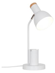 Lampa Stołowa Nordlux, Devone, biały, sypialnia, metal, skandynawski