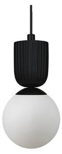 Lampa Wisząca Nordlux, Sadie, ściemnialny, czarny, salon, szkło, skandynawski