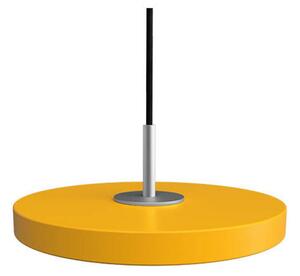 Asteria Lampa Wisząca Micro Saffron Yellow/Steel Top