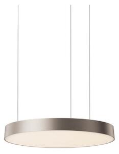 Lampa Wisząca LOOM DESIGN, Avela, ściemnialny, beżowy, salon, aluminium, nowoczesny