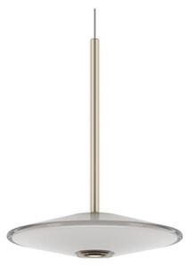 Lampa Wisząca LOOM DESIGN, ściemnialny, biały, salon, szkło, nowoczesny