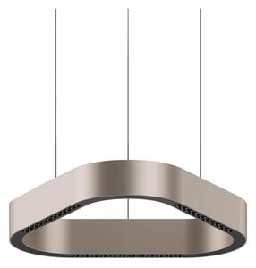Lampa Wisząca LOOM DESIGN, Trigon, ściemnialny, beżowy, salon, aluminium, nowoczesny