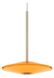 Lampa Wisząca LOOM DESIGN, ściemnialny, pomarańczowy, salon, szkło, nowoczesny