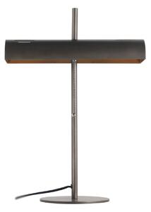 Lampa Stołowa Lucande, Nysira, czarny, salon, metal, nowoczesny