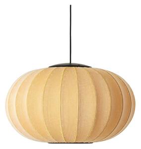 Lampa Wisząca Made By Hand, żółty, sypialnia, tkanina | tekstylia