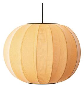 Lampa Wisząca Made By Hand, żółty, sypialnia, tkanina | tekstylia