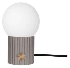Lampa Stołowa Globen Lighting, szary, salon, szkło