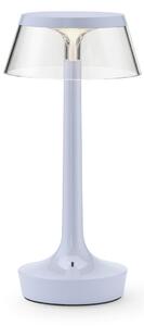 Lampa Stołowa FLOS, Bon jour unplugged, ściemnialny, niebieski, przedpokój, tworzywo sztuczne, design