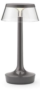 Lampa Stołowa FLOS, Bon jour unplugged, ściemnialny, szary, przedpokój, tworzywo sztuczne, design