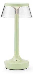 Lampa Stołowa FLOS, Bon jour unplugged, ściemnialny, zielony, przedpokój, tworzywo sztuczne, design