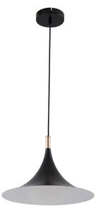 Lampa Wisząca Lindby, Jarl, ściemnialny, czarny, jadalnia, metal, nowoczesny