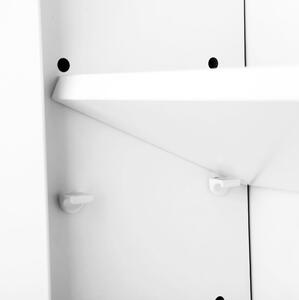 Szafka ścienna łazienkowa biała skandynawska 70 cm