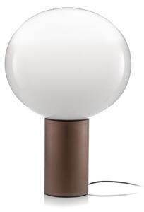 Lampa Stołowa Artemide, Laguna 37, ściemnialny, antyczny mosiądz, salon, szkło, design