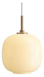 Lampa Wisząca Louis Poulsen, żółty, salon, szkło
