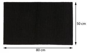 Dywanik łazienkowy Five 50x80 cm czarny