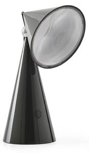 Lampa Stołowa Tom Dixon, POSE, ściemnialny, czarny, salon, tworzywo sztuczne, design