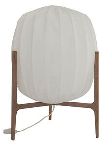Lampa Podłogowa Watt & Veke, ściemnialny, biały, salon, drewno, skandynawski