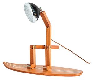 Lampa Stołowa Pilke, czarny, salon, aluminium