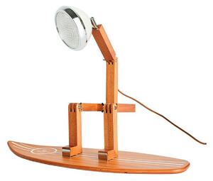Lampa Stołowa Pilke, biały, salon, aluminium