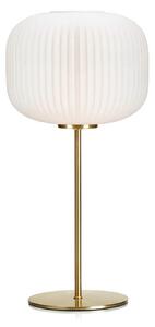 Lampa Stołowa Markslöjd, biały, salon, szkło