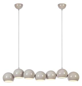 Lampa Wisząca Markslöjd, szary, salon, metal