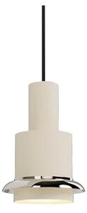 Chaumont Lampa Wisząca Ø15xH22 White/Nikiel
