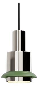 Chaumont Lampa Wisząca Ø19xH28 Nikiel/Green