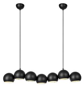 Lampa Wisząca Markslöjd, Cupolo, ściemnialny, czarny, salon, metal, nowoczesny