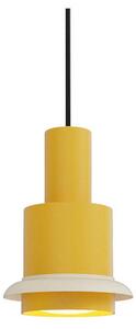Chaumont Lampa Wisząca Ø15xH22 Yellow/White