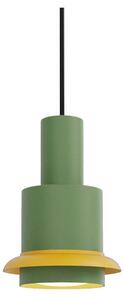 Chaumont Lampa Wisząca Ø15xH22 Green/Yellow