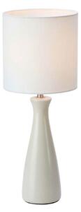 Lampa Stołowa Markslöjd, beżowy, salon, tkanina | tekstylia