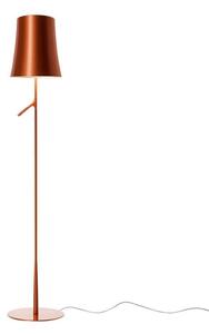 Lampa Podłogowa Foscarini, miedziany, salon, metal