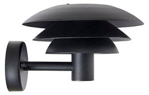 Zewnętrzna Lampa Dyberg Larsen, DL20, ściemnialny, czarny, metal, design