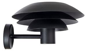 Zewnętrzna Lampa Dyberg Larsen, DL25, ściemnialny, czarny, metal, skandynawski