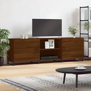 Szafka TV, brązowy dąb, 150x30x50 cm, materiał drewnopochodny