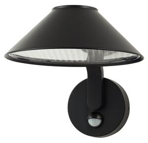 Zewnętrzna Lampa Lindby, Capelo, czarny, balkon, aluminium, nowoczesny