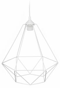 Lampa wisząca Paris Diamond 35 cm biała
