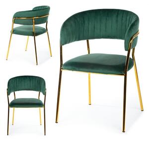 Krzesło Rarity Gold Dark Green