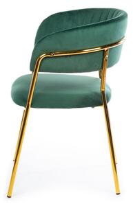 Krzesło Rarity Gold Dark Green