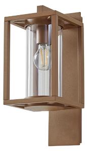 Zewnętrzna Lampa Lucande, Ferda, ściemnialny, brąz rdzawy, taras, aluminium, nowoczesny